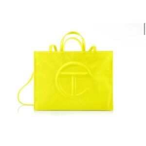 Large highlighter yellow Telfar